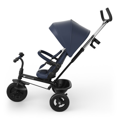 Kinderkraft Triciclo ASTON 2 PLUS 6 en 1 navy blue