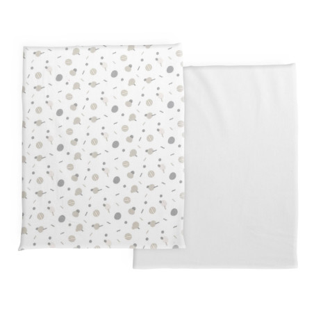Chicco Conjunto 2 sábanas bajeras Chicco Next2Me Forever Confeti
