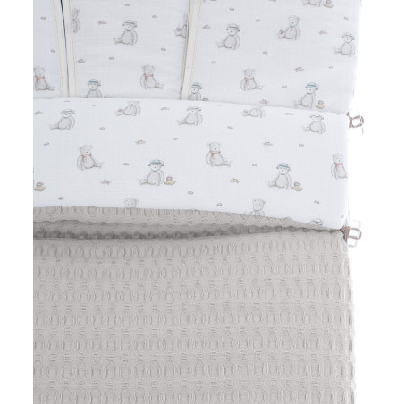 Uzturre Saco de silla universal Teddy Piedra
