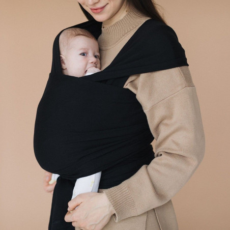 Love & Carry Fular Ergonómico de Modal Noir
