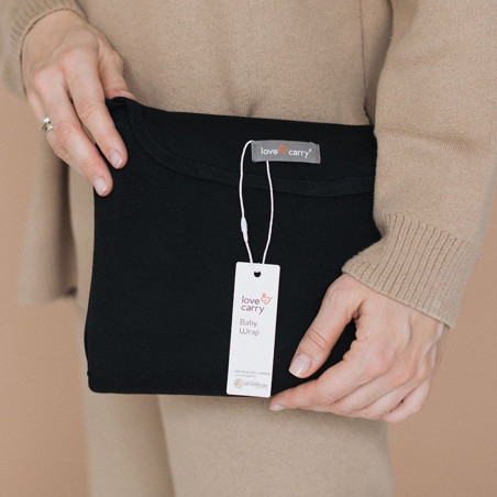 Love & Carry Fular Ergonómico de Modal Noir