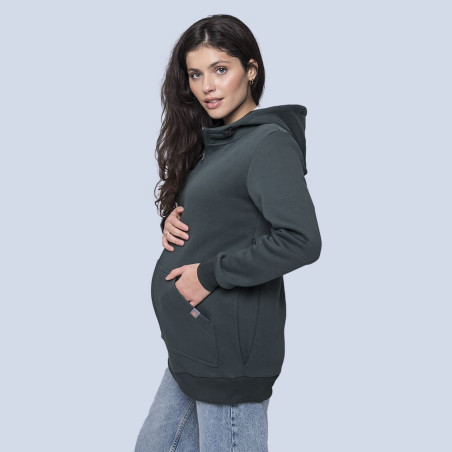 Love and Carry Sudadera de Maternidad y Porteo Emerald Talla L