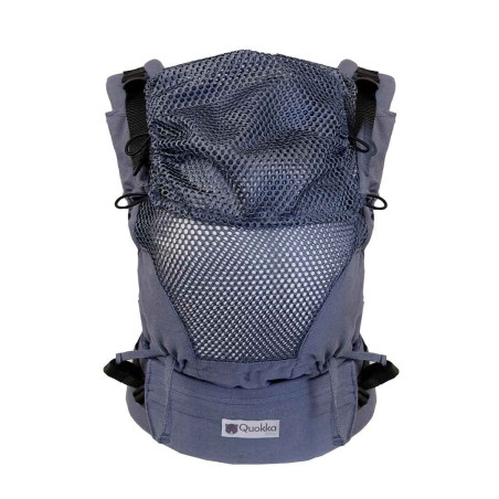 Quokkababy Mochila Portabebés E-Carrier Mesh Denim Blue