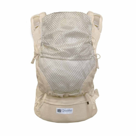 Quokkababy Mochila Portabebés E-Carrier Taupe Leaves
