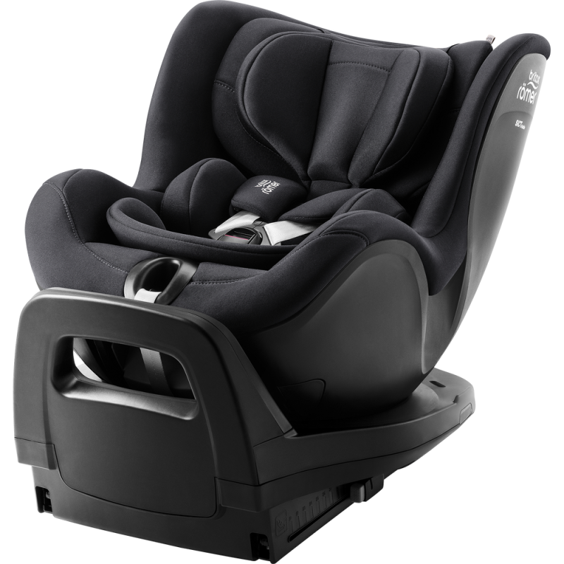 Britax Römer Silla de coche DualFix Pro + Reductor Relax | Deep Black