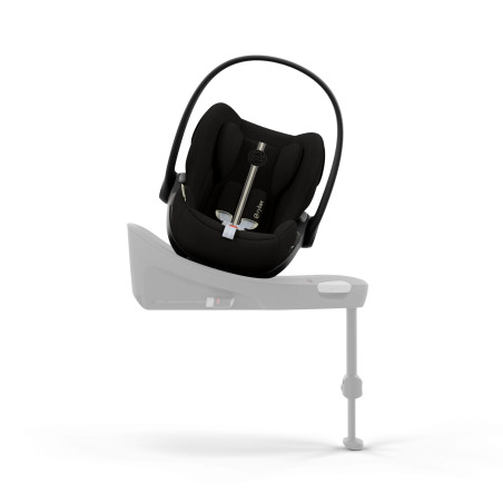 Cybex Silla portabebés Cloud G3 Plus Moon Black