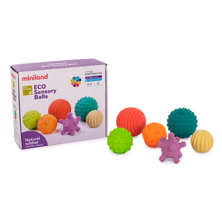 Miniland Set de bolas sensoriales Sensory Balls