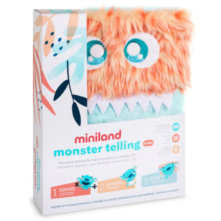 Miniland Libro de cuentos monster telling