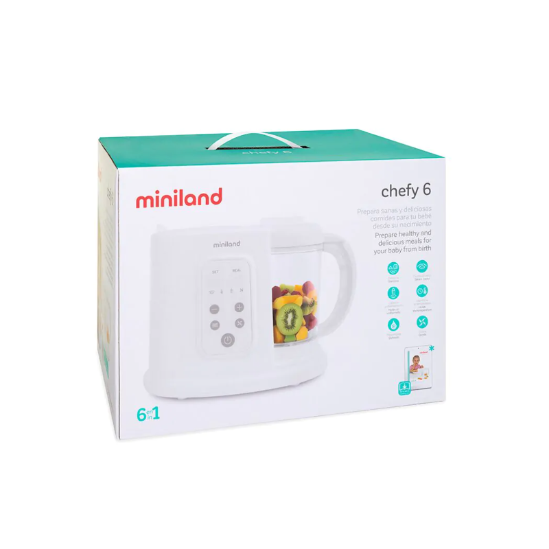 Miniland Robot de cocina para bebés multifuncional 6 en 1