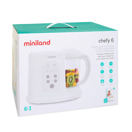 Miniland Robot de cocina para bebés multifuncional 6 en 1