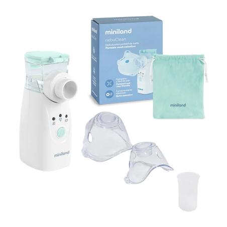 Miniland Nebulizador para niños y adultos Nebuclean
