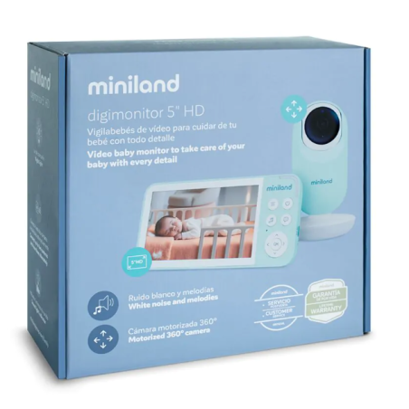 Miniland Vigilabebés digimonitor 5" HD