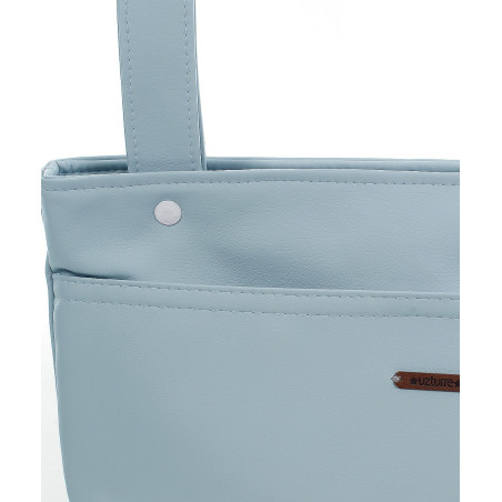 Uzturre Bolso de coche - Talega Midi polipiel verde menta