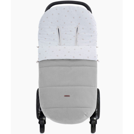 Uzturre Saco de silla de paseo universal Clea gris
