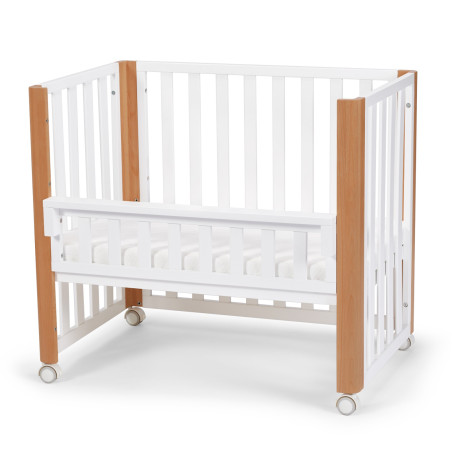 Kinderkraft Cuna de bebé 4 en 1 KOYA madera - blanco