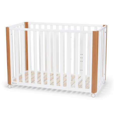 Kinderkraft Cuna de bebé 4 en 1 KOYA madera - blanco