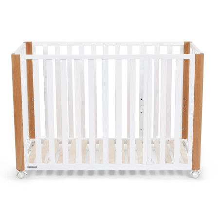 Kinderkraft Cuna de bebé 4 en 1 KOYA madera - blanco