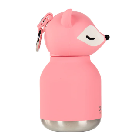 Asobu Mini botella termo Bestie Zorro rosa 200ml