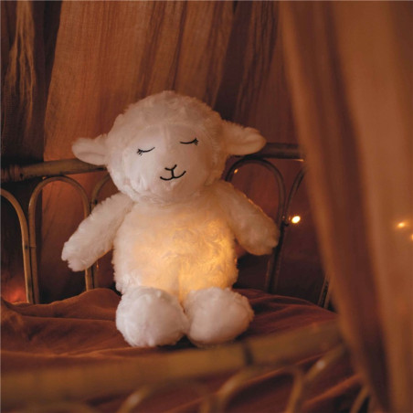 3KG7 Peluche WOOLY Luminoso de ruido blanco
