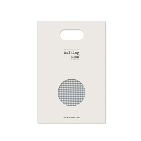 Walking Mum Colchoneta auto Praliné Vichy Matcha