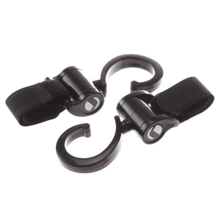 Jané - Colgador Multifunción en negro (Pack de 2)