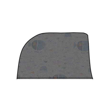 Jané Parasol para el coche Window Sock XL 2 uds. Lazuli Blue estampado