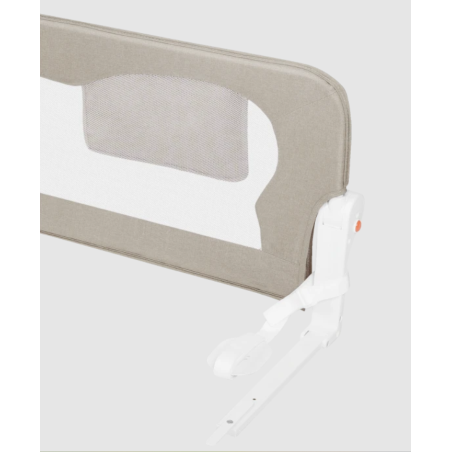 Lionelo Barrera de Cama Eva + bolsillo | Beige Melange