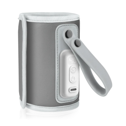 Lionelo Thermup Go calientabiberones portátil Grey Silver