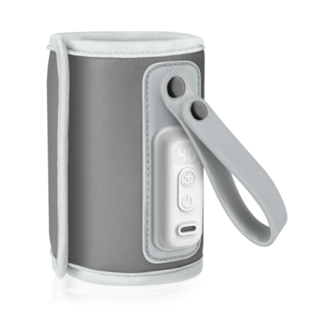Lionelo Thermup Go calientabiberones portátil Grey Silver