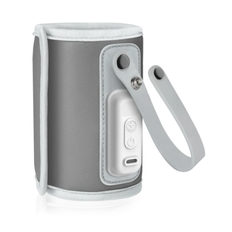Lionelo Thermup Go calientabiberones portátil Grey Silver