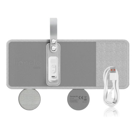 Lionelo Thermup Go calientabiberones portátil Grey Silver