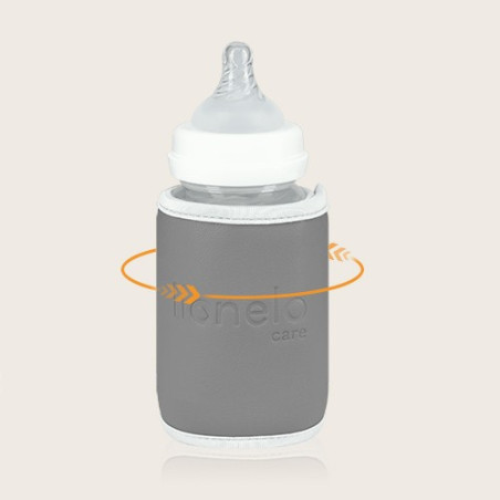 Lionelo Thermup Go calientabiberones portátil Grey Silver