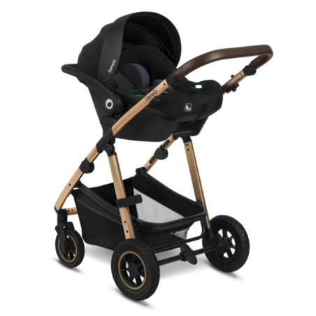 Lionelo Cochecito Amber 3 en 1 Black Onyx