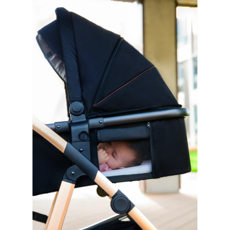Lionelo Cochecito Amber 3 en 1 Black Onyx