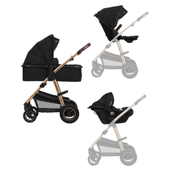 Lionelo Cochecito Amber 3en1 Black Onyx