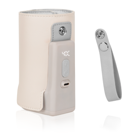 Lionelo Thermup Go Plus calientabiberones portátil Beige Sand