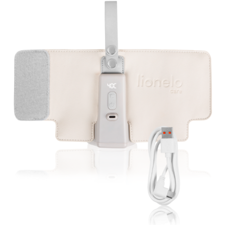 Lionelo Thermup Go Plus calientabiberones portátil Beige Sand