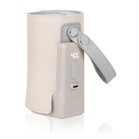Lionelo Thermup Go Plus calientabiberones portátil Beige Sand