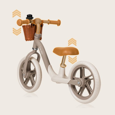 Lionelo Bicicleta de equilibrio Alex Plus Beige Sand