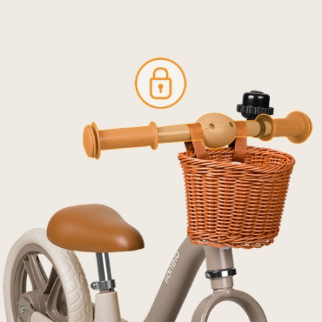 Lionelo Bicicleta de equilibrio Alex Plus Beige Sand