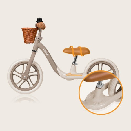 Lionelo Bicicleta de equilibrio Alex Plus Beige Sand