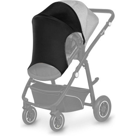 Lionelo Parasol para carrito Black Carbon