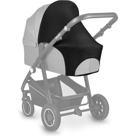 Lionelo Parasol para carrito Black Carbon