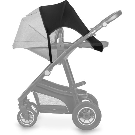 Lionelo Parasol para carrito Black Carbon
