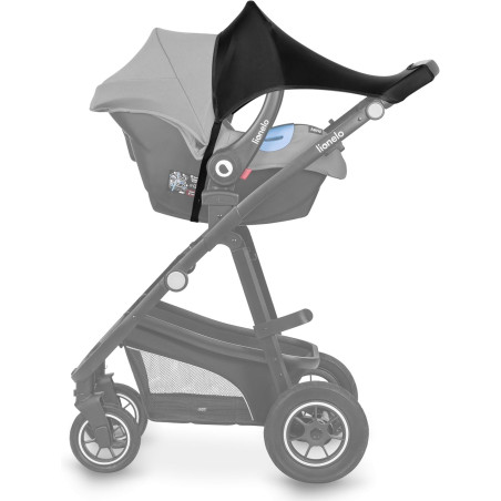 Lionelo Parasol para carrito Black Carbon