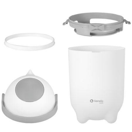 Lionelo Cubo para pañales Purebin White