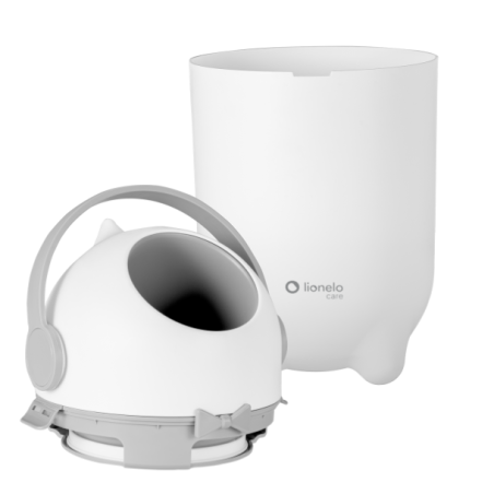 Lionelo Cubo para pañales Purebin White