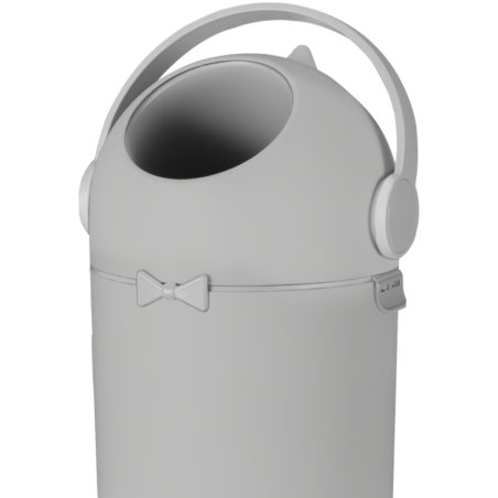 Lionelo Cubo para pañales Purebin Grey