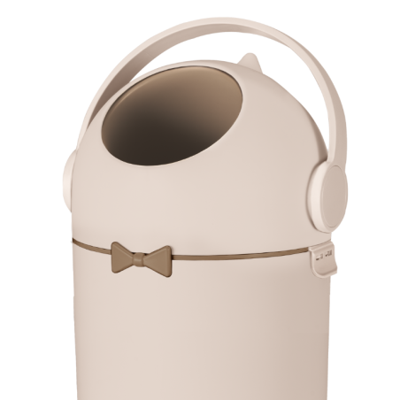 Lionelo Cubo para pañales Purebin Beige Sand