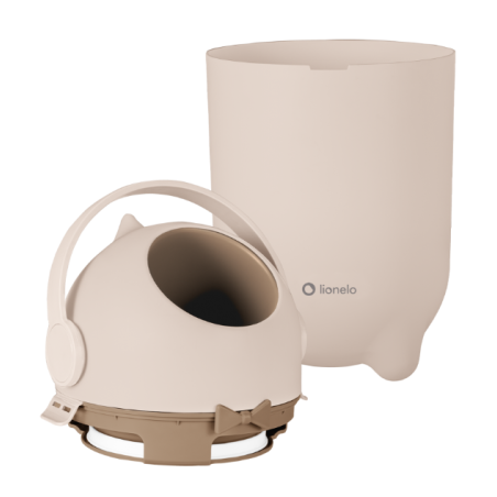 Lionelo Cubo para pañales Purebin Beige Sand